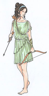 Artemis of Greek mythology - Goddess of Hunting and the Moon